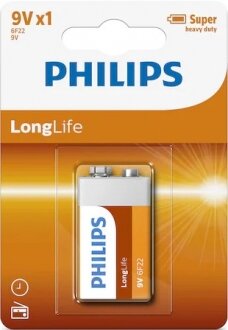 Philips LongLife 9V (6F22L1B/05) Dikdörtgen Pil kullananlar yorumlar